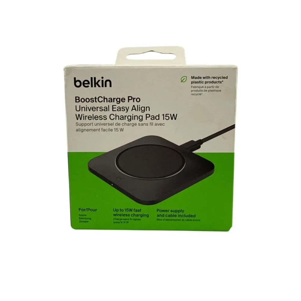 Belkin Boostcharge pro universal easy align Wireless Charging pad 15w